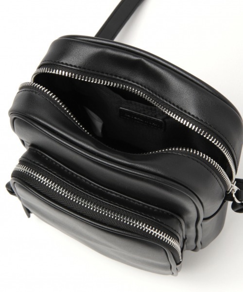 GLOBAL WORK（グローバルワーク）の「タテガタスクエアショルダー/893364（ショルダーバッグ・レディース・ライトグレー/ホワイト系その他3/ブラック・FREE）」の5枚目の写真