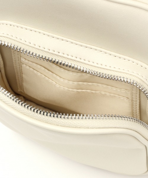 GLOBAL WORK（グローバルワーク）の「タテガタスクエアショルダー/893364（ショルダーバッグ・レディース・ライトグレー/ホワイト系その他3/ブラック・FREE）」の6枚目の写真