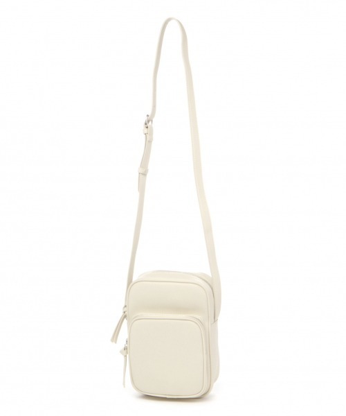 GLOBAL WORK（グローバルワーク）の「タテガタスクエアショルダー/893364（ショルダーバッグ・レディース・ライトグレー/ホワイト系その他3/ブラック・FREE）」の17枚目の写真