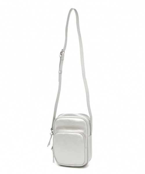 GLOBAL WORK（グローバルワーク）の「タテガタスクエアショルダー/893364（ショルダーバッグ・レディース・ライトグレー/ホワイト系その他3/ブラック・FREE）」の18枚目の写真