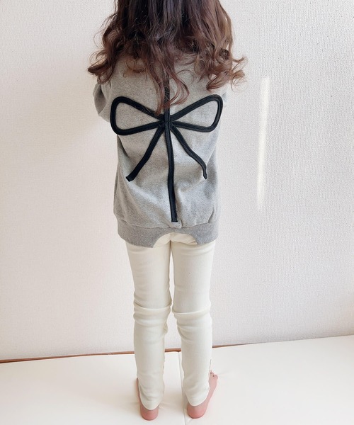 Rora（ローラ）の「メルシー スウェット（スウェット・キッズ・ホワイト/グレー・110cm/100cm/120cm/130cm/140cm/150cm）」の20枚目の写真