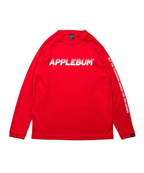 APPLEBUM（アップルバム）の「Elite Performance Dry L/S T-shirt（Tシャツ/カットソー・メンズ・レッド/ネイビー/ホワイト/ブラック・MEDIUM/XX-LARGE/LARGE/SMALL/X-LARGE）」の4枚目の写真