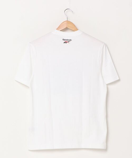 Reebok(リーボック)の「クラシックス テニス コート Tシャツ / Classics Tennis Court Tee(Tシャツ/カットソー・メンズ・ホワイト/ネイビー・LARGE/MEDIUM/SMALL/XXX-LARGE/X-LARGE/XX-LARGE/X-SMALL)」の3枚目の写真