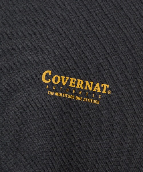 COVERNAT（カバーナット）の「【COVERNAT】LAYOUT AUTHENTIC LOGO CREWNECK / カバーナット レイアウト  オーセンティック ロゴ クルーネック（スウェット・メンズ・ブラック/パープル/クリーム/グレー/ダークパープル/オレンジ/チャコールグレー/オリーブ・MEDIUM/SMALL/LARGE/X-LARGE）」の13枚目の写真