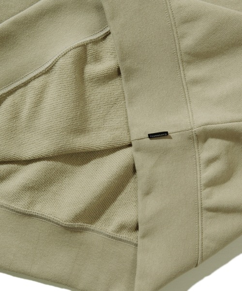 COVERNAT（カバーナット）の「【COVERNAT】LAYOUT AUTHENTIC LOGO CREWNECK / カバーナット レイアウト  オーセンティック ロゴ クルーネック（スウェット・メンズ・ブラック/パープル/クリーム/グレー/ダークパープル/オレンジ/チャコールグレー/オリーブ・MEDIUM/SMALL/LARGE/X-LARGE）」の21枚目の写真