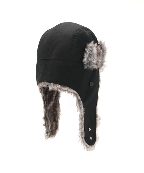 NEW ERA(ニューエラ)の「ニューエラ キャップ トラッパー(キャップ・メンズ・ベージュ/ネイビー/グレー/ブラック系その他/ブラック系その他2/モスグリーン/ブラック/ブラウン/ブラウン系その他/ホワイト・L/XL/M)」の12枚目の写真