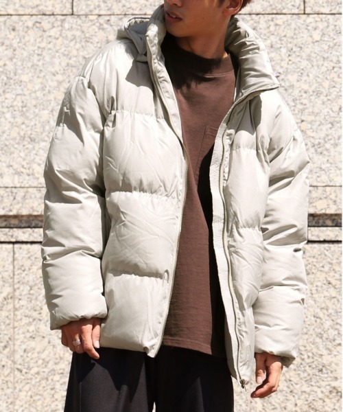 PairPair(ペアペア)の「2WAY中綿ブルゾン(ダウンジャケット/コート・メンズ・ブラウン/ブラック/グレイッシュベージュ・FREE)」の3枚目の写真