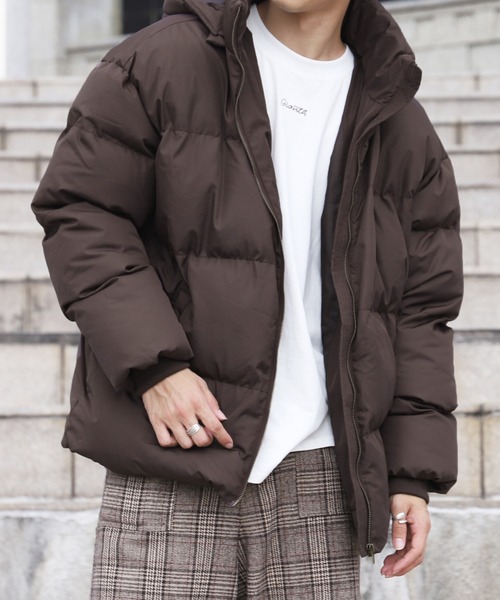 PairPair(ペアペア)の「2WAY中綿ブルゾン(ダウンジャケット/コート・メンズ・ブラウン/ブラック/グレイッシュベージュ・FREE)」の16枚目の写真