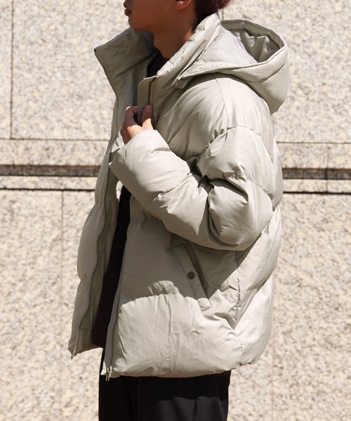 PairPair(ペアペア)の「2WAY中綿ブルゾン(ダウンジャケット/コート・メンズ・ブラウン/ブラック/グレイッシュベージュ・FREE)」の12枚目の写真