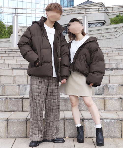 PairPair(ペアペア)の「2WAY中綿ブルゾン(ダウンジャケット/コート・メンズ・ブラウン/ブラック/グレイッシュベージュ・FREE)」の14枚目の写真