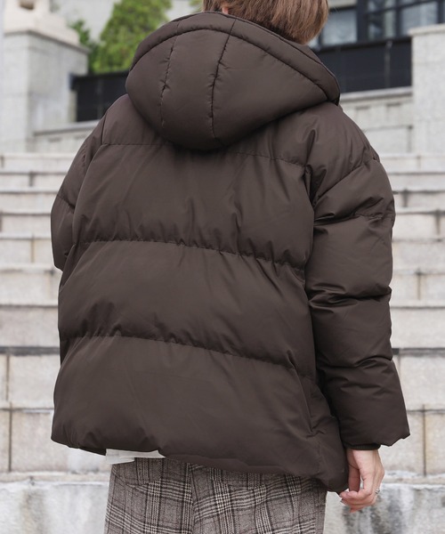 PairPair(ペアペア)の「2WAY中綿ブルゾン(ダウンジャケット/コート・メンズ・ブラウン/ブラック/グレイッシュベージュ・FREE)」の18枚目の写真