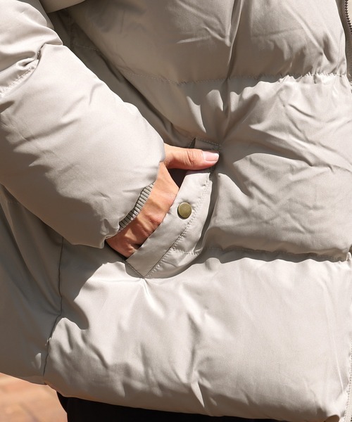 PairPair(ペアペア)の「2WAY中綿ブルゾン(ダウンジャケット/コート・メンズ・ブラウン/ブラック/グレイッシュベージュ・FREE)」の21枚目の写真