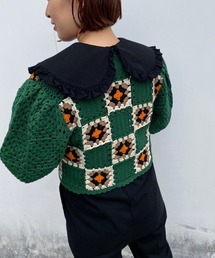 HOLIDAY ホリデイ ミックスネップショートカーディガン 定価2.7万程