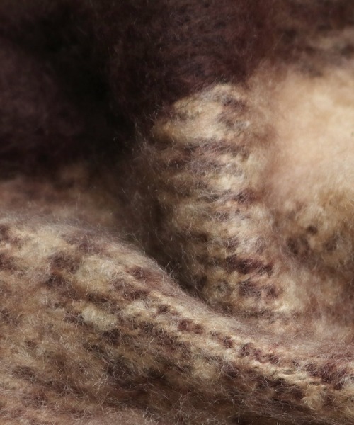 reca（レカ）の「モコモコストール（ストール/ショール・レディース・ブラック/ベージュ/アイボリー・ONE SIZE）」の10枚目の写真