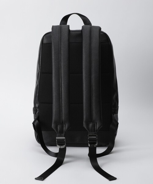 BLACK LABEL CRESTBRIDGE /モノグラム バックパック 黒 BLACK LABEL CRESTBRIDGE /モノグラム バックパック 黒