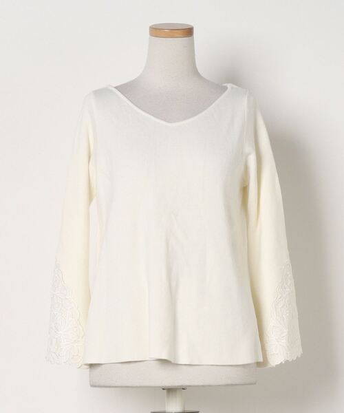 セール ブランド古着 長袖ニット ニット セーター Apuweiser Riche アプワイザーリッシェ のファッション通販 Zozoused