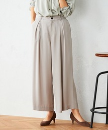 COMME CA MODELS | タックワイドパンツ(その他パンツ)