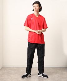 le coq sportif（ルコックスポルティフ）の「【 le coq sportif / ルコックスポルティフ 】 デッドストック Vネック 半袖ジャージTシャツ（Tシャツ/カットソー・メンズ）」
