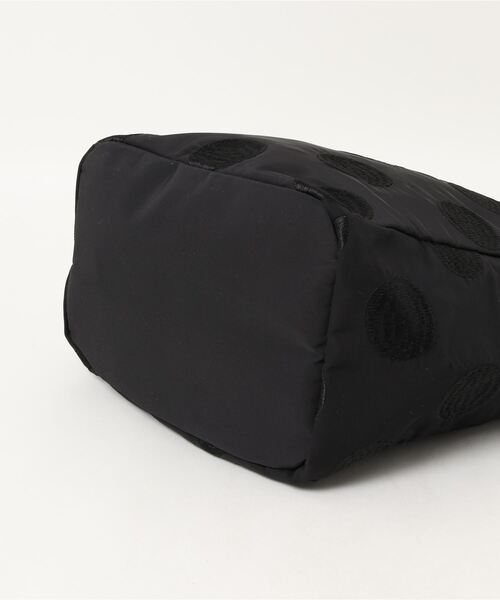 SAC（サック）の「ドット柄刺繍トートバッグ  Happy&Sac（トートバッグ・レディース・グレー/ブラック/ブルー/ピンク/ベージュ・FREE）」の7枚目の写真
