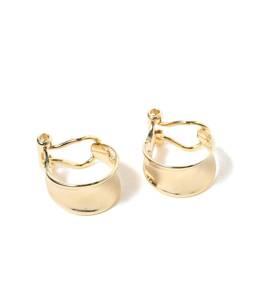 Ray BEAMS(レイビームス)の「Chalulu / ミニ フープ イヤリング(イヤリング・レディース・シルバー/ゴールド・ONE SIZE)」の5枚目の写真