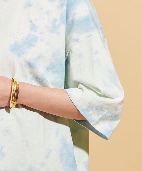 Russell Athletic（ラッセルアスレティック）の「【別注】＜RUSSELL ATHLETIC＞∴タイダイショートスリーブTシャツ（Tシャツ/カットソー・レディース・ライトブルー/ライラック・FREE）」の12枚目の写真