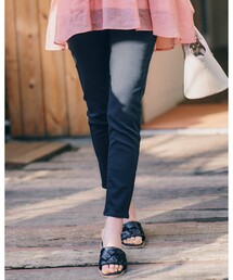 SHOO・LA・RUE | 【SS-4L/標準丈/3Dスキャン】スリムフィットスキニーパンツ(その他パンツ)