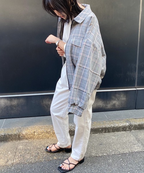 WEGO（ウィゴー）の「WEGO/ボリュームポケットブルゾン（ブルゾン・レディース・ブラック系その他/アイボリー/グレー系その他/ホワイト系その他・FREE）」の20枚目の写真