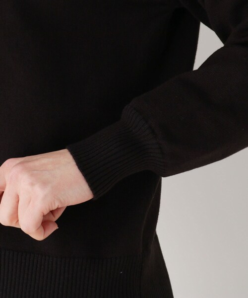 pink adobe（ピンクアドベ）の「◆【M-L】シンプル カーディガン（カーディガン/ボレロ・レディース・ライトグレー/ブラック/ベビーピンク/レモンイエロー・40/38）」の15枚目の写真