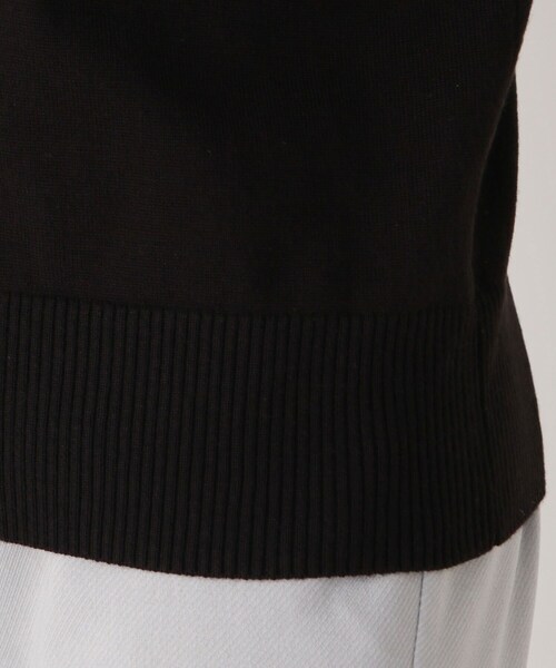 pink adobe（ピンクアドベ）の「◆【M-L】シンプル カーディガン（カーディガン/ボレロ・レディース・ライトグレー/ブラック/ベビーピンク/レモンイエロー・40/38）」の14枚目の写真