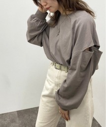 袖開きロンT【ZOZOTOWN限定アイテム】
