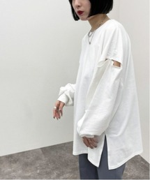 袖開きロンT【ZOZOTOWN限定アイテム】
