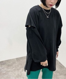 袖開きロンＴ【ZOZOTOWN限定アイテム】