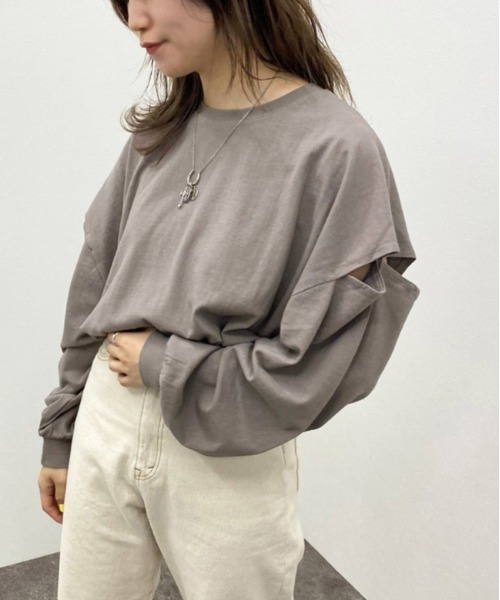 d.i.aの新品肩開きロンT apres jour（アプレジュール）の「肩開きロンT【ZOZOTOWN限定