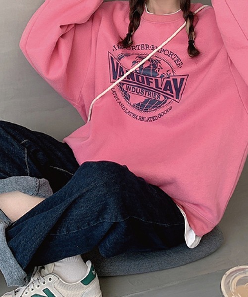 meJane（ミージェーン）の「VANDELAYフェイクレイヤードトレーナー