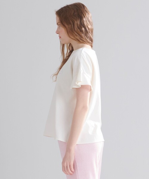TOCCA(トッカ)の「新色登場【LOUNGE WEAR】LOUNGE Tee Tシャツ(Tシャツ/カットソー・レディース・サックスブルー系/ライトイエロー系/ライラック系・F)」の6枚目の写真