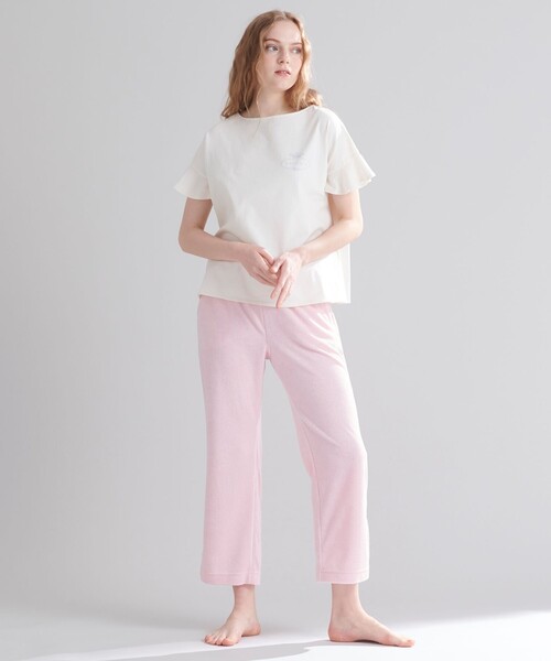 TOCCA(トッカ)の「新色登場【LOUNGE WEAR】LOUNGE Tee Tシャツ(Tシャツ/カットソー・レディース・サックスブルー系/ライトイエロー系/ライラック系・F)」の11枚目の写真