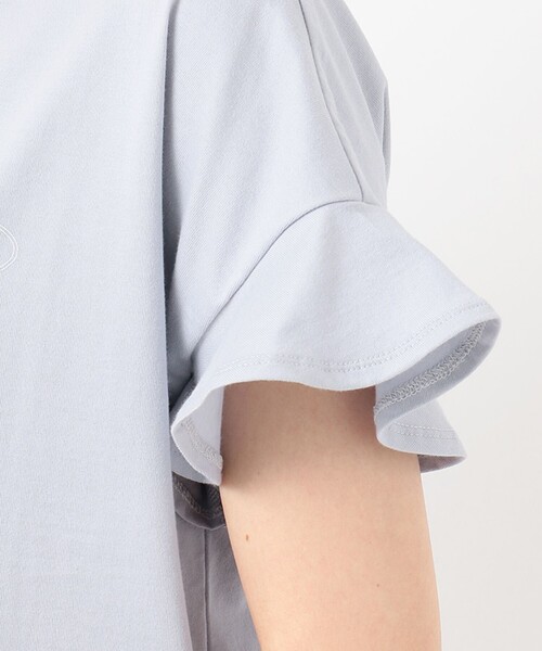 TOCCA(トッカ)の「新色登場【LOUNGE WEAR】LOUNGE Tee Tシャツ(Tシャツ/カットソー・レディース・サックスブルー系/ライトイエロー系/ライラック系・F)」の18枚目の写真