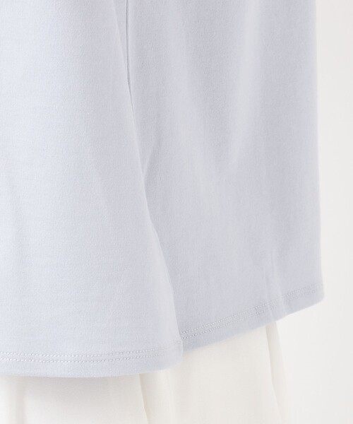 TOCCA(トッカ)の「新色登場【LOUNGE WEAR】LOUNGE Tee Tシャツ(Tシャツ/カットソー・レディース・サックスブルー系/ライトイエロー系/ライラック系・F)」の19枚目の写真