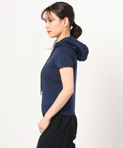 GAP(ギャップ)の「スポーツ プルオーバースウェット(パーカー・レディース・ネイビー/イエロー/グレー・M/XS/L/XXS/S)」の4枚目の写真