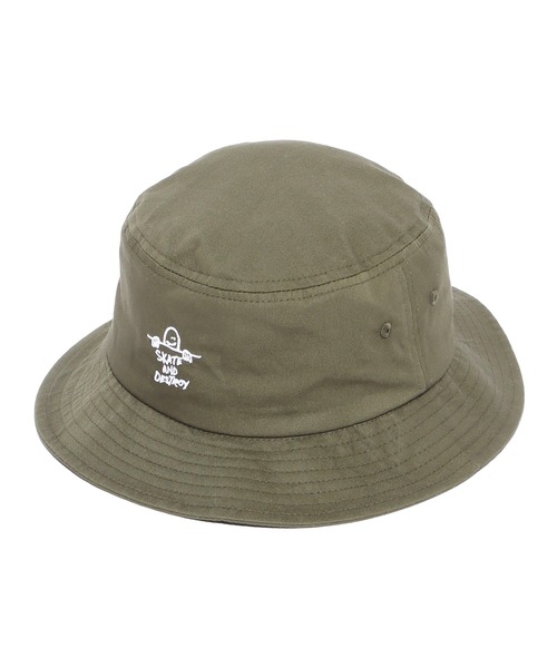 THRASHER（スラッシャー）の「THRASHER/スラッシャー GE14 THRASHER 21TH-H01K キッズ バケットハット（ハット・キッズ・ブラック/カーキ・ONE SIZE）」の2枚目の写真
