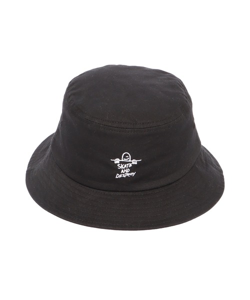 THRASHER（スラッシャー）の「THRASHER/スラッシャー GE14 THRASHER 21TH-H01K キッズ バケットハット（ハット・キッズ・ブラック/カーキ・ONE SIZE）」の12枚目の写真