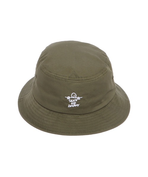 THRASHER（スラッシャー）の「THRASHER/スラッシャー GE14 THRASHER 21TH-H01K キッズ バケットハット（ハット・キッズ・ブラック/カーキ・ONE SIZE）」の13枚目の写真