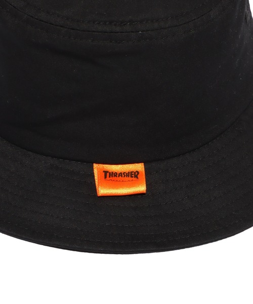 THRASHER（スラッシャー）の「THRASHER/スラッシャー GE14 THRASHER 21TH-H01K キッズ バケットハット（ハット・キッズ・ブラック/カーキ・ONE SIZE）」の9枚目の写真