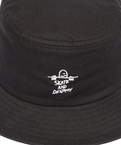 THRASHER（スラッシャー）の「THRASHER/スラッシャー GE14 THRASHER 21TH-H01K キッズ バケットハット（ハット・キッズ・ブラック/カーキ・ONE SIZE）」の8枚目の写真