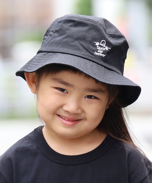 THRASHER（スラッシャー）の「THRASHER/スラッシャー GE14 THRASHER 21TH-H01K キッズ バケットハット（ハット・キッズ・ブラック/カーキ・ONE SIZE）」の14枚目の写真