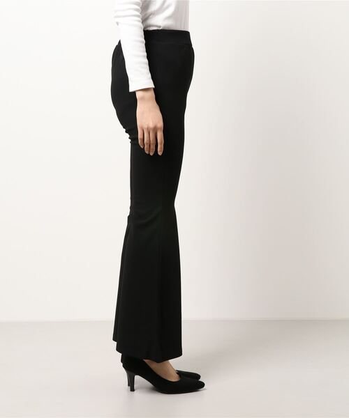 LiSeek（リシーク）の「【LiSeeK】フロントタックフレアパンツ（その他パンツ・レディース・ライトブラウン/ブラック・FREE）」の13枚目の写真