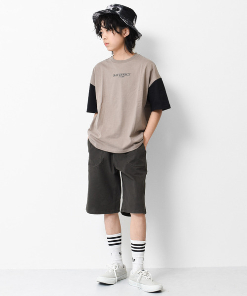 RAT EFFECT（ラットエフェクト）の「クライミングハーフパンツ（その他パンツ・キッズ・ベージュ/ベージュ系その他/ブラック/チャコールグレー/カーキ/ネイビー/グレー系その他・130/150/160/120/140）」の9枚目の写真