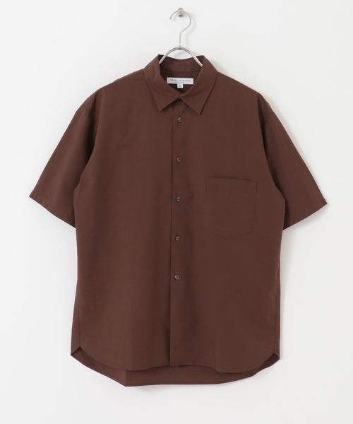 URBAN RESEARCH（アーバンリサーチ）の「コットン/リヨセルタイプライターシャツ（シャツ/ブラウス・メンズ・ブラック/ベージュ/ブラウン/カーキ・MEDIUM/LARGE）」の7枚目の写真