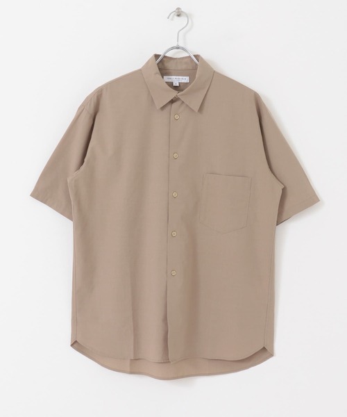 URBAN RESEARCH（アーバンリサーチ）の「コットン/リヨセルタイプライターシャツ（シャツ/ブラウス・メンズ・ブラック/ベージュ/ブラウン/カーキ・MEDIUM/LARGE）」の9枚目の写真