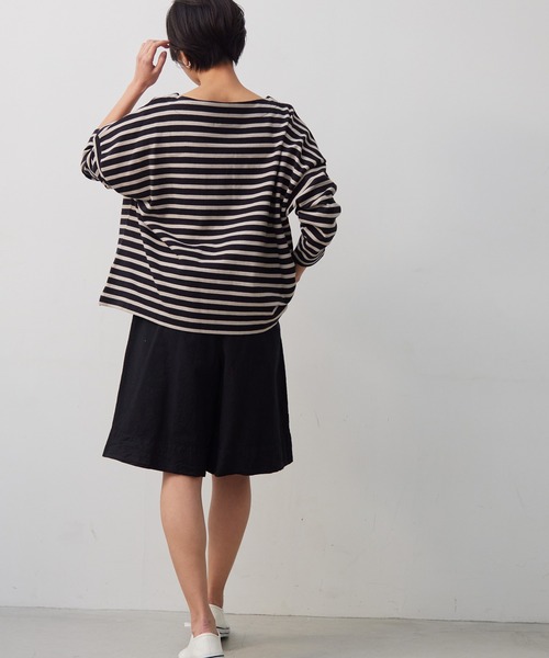 OMNES Another Edition(オムネス アナザーエディション)の「製品染め コットンショートパンツ(その他パンツ・レディース・ブラック/ベージュ/カーキ/ミント/モカ・FREE)」の9枚目の写真